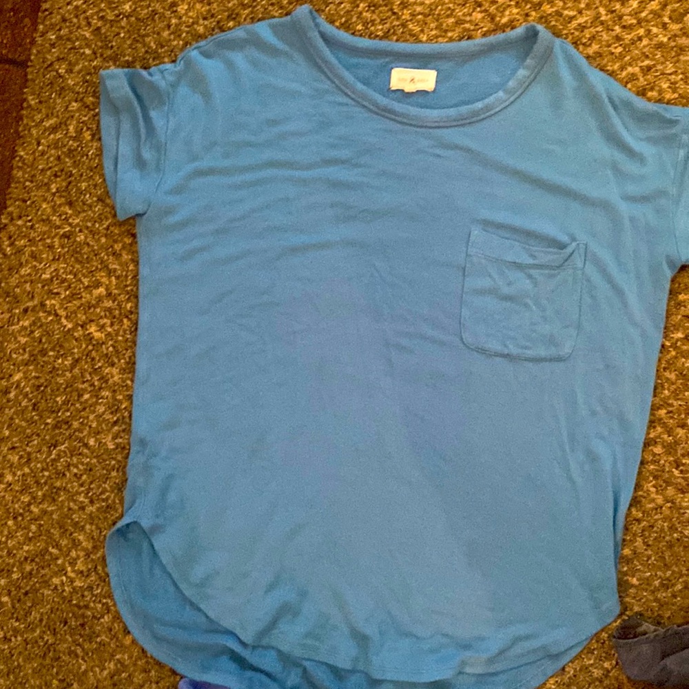 LOU & GREY Blue Shortsleeved T-shirt *SOft!!*